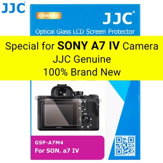 Jjc ฟิล์มกระจกนิรภัยกันรอยหน้าจอ LCD กันรอยนิ้วมือ สําหรับ Sony A7 IV A7IV A7M4 Dont Fit A7III