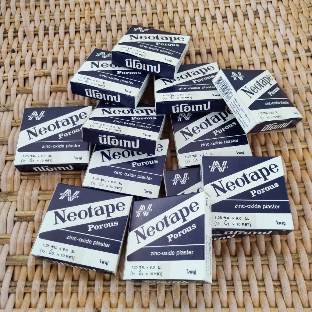 (แบ่งขาย) นีโอเทป Neotape สีขาว เทปพันแผล เทปล็อค เทปพันเดือยไก่ กว้าง ...