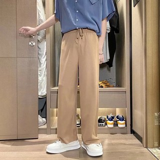 【3 สี】กางเกงกีฬาสำหรับฤดูร้อนของผู้ชาย / กางเกงขากว้างทรงหลวมแบบสบาย ๆ【M-3XL】