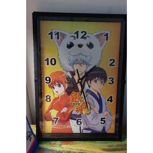 Gintama กินทามะ นาฬิกา jp เเท้ขนาด a4