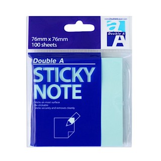 กระดาษโน๊ต double a sticky note 3*3” 100แผ่น