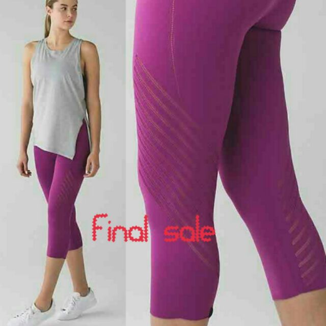 Lululemon Enlighten Crop Size M (4-6)