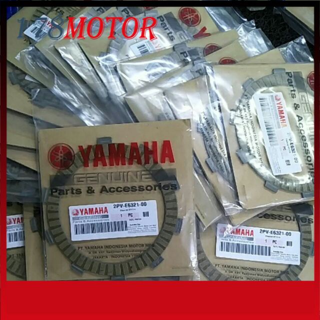 แผ่นคลัทช์ YAMAHA. 135LC 4SPEED 135LC 5 SPEED Y125Z Y15ZR (ALL BIG)