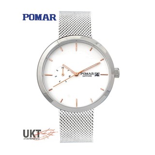 POMAR นาฬิการุ่น PM63520SS09 หน้าขาว สำหรับผู้ชาย