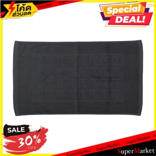 พรมขนหนู HOME L&amp;S MITI 17X28 นิ้ว สีเทา พรมภายใน BATH MAT HOME L&amp;S MITI 17X28" GRAY