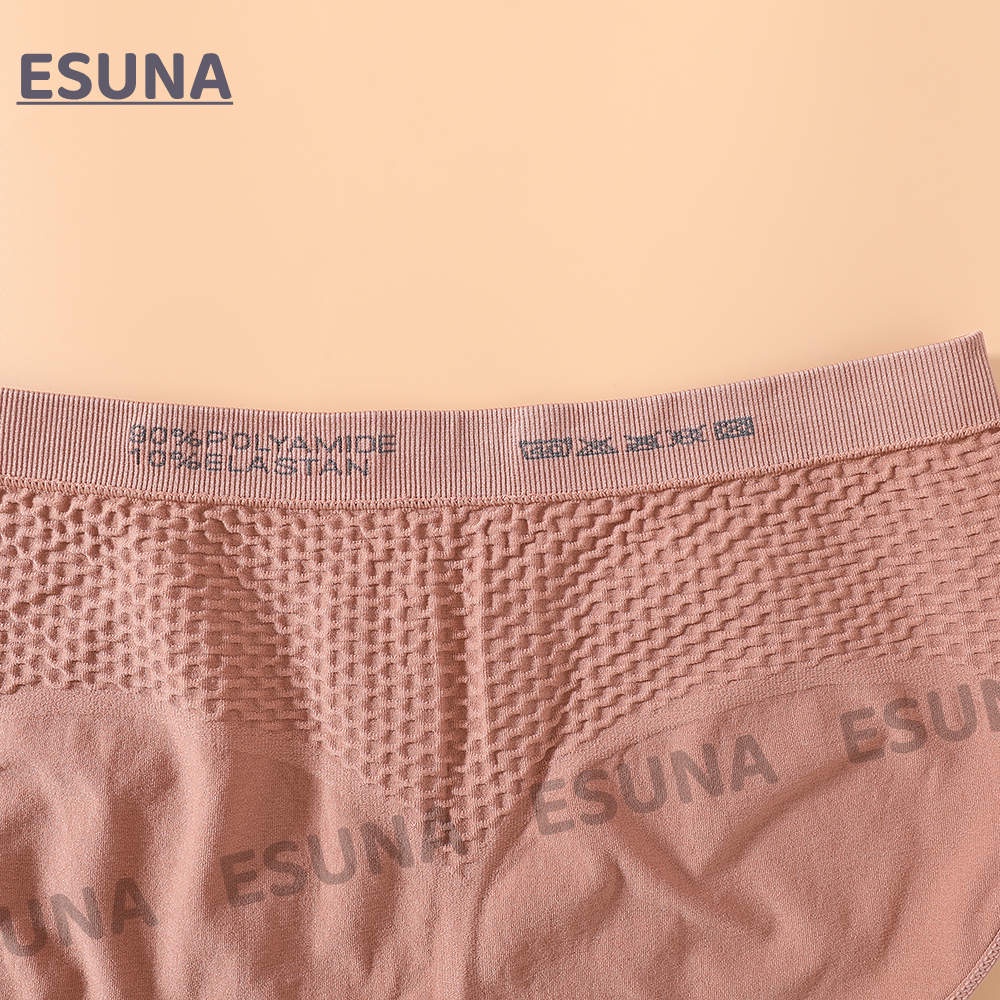 พร้อมส่ง ESUNA C0118# กางเกงในหญิงผ้านิ่ใส่สบาย กางเกงในผู้หญิงผ้าทอเอวต่ำ ผ้านิ่ไม่คัน คุณภาพด ราคา ถูกที่สุด ดีลบีเคเค แกลเลอรีภาพที่ 5