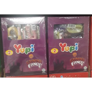 ยูปี้ กัมมี่ แฟงส์ ขนาด 8กรัม ยกกล่อง 24ชิ้น คละแบบ YUPI GUMMY FANGS GELLy JELLY หมากฝรั่ง