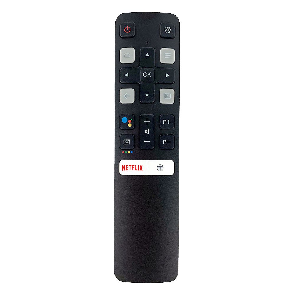 RC802V FUR6 Google Assistant Voice รีโมทคอนโทรลสําหรับ TCLTV 40S6800 49S6500 55EP680 เปลี่ยน RC802V FMR1