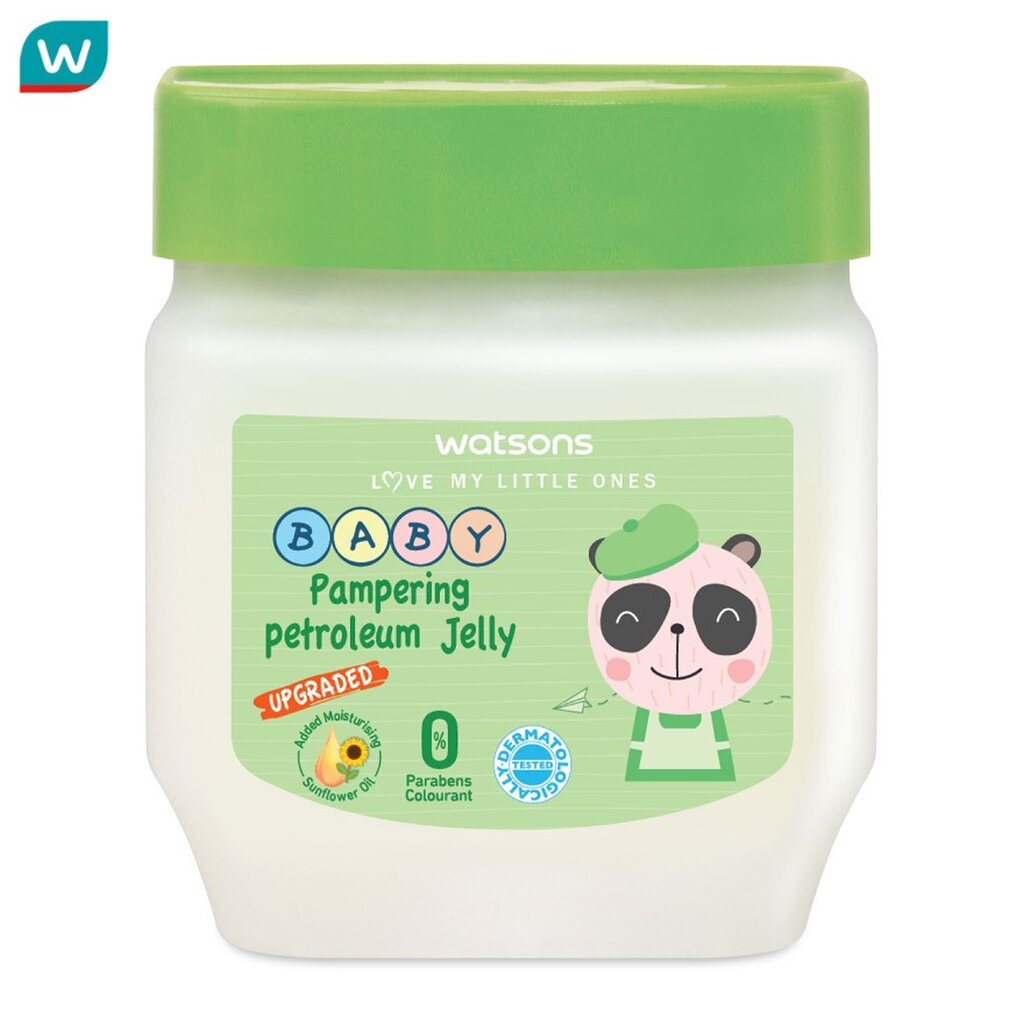 Watsons วัตสัน แพมเพอริ่ง เบบี้ ปิโตรเลียม เจลลี่ 100กรัม.