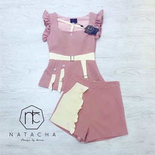 Set เสื้อแขนกุดงานป้าย NATACHA