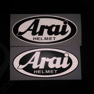 สติ๊กเกอร์​ Arai 3Mสะท้อนแสง