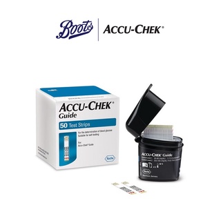 Accu-check แถบตรวจน้ำตาล แอคคิว-เช็คไกด์ ขนาด 50 ชิ้น