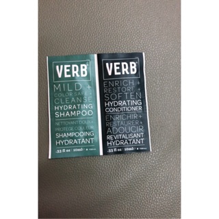 Verb hydrating shampoo and conditioner