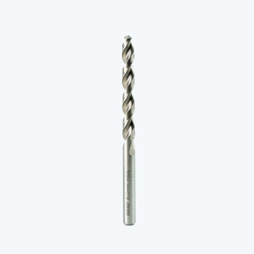 HHW ดอกสว่าน HSS เจาะเหล็ก ขนาด 1.0 - 9.5 มม. , twist drill bit HSS for steel ขนาด 1.0 - 13.0 mm. 1/8, 9/14