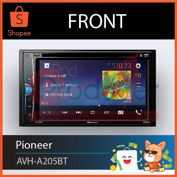 จอ Pioneer AVH-A205BT
