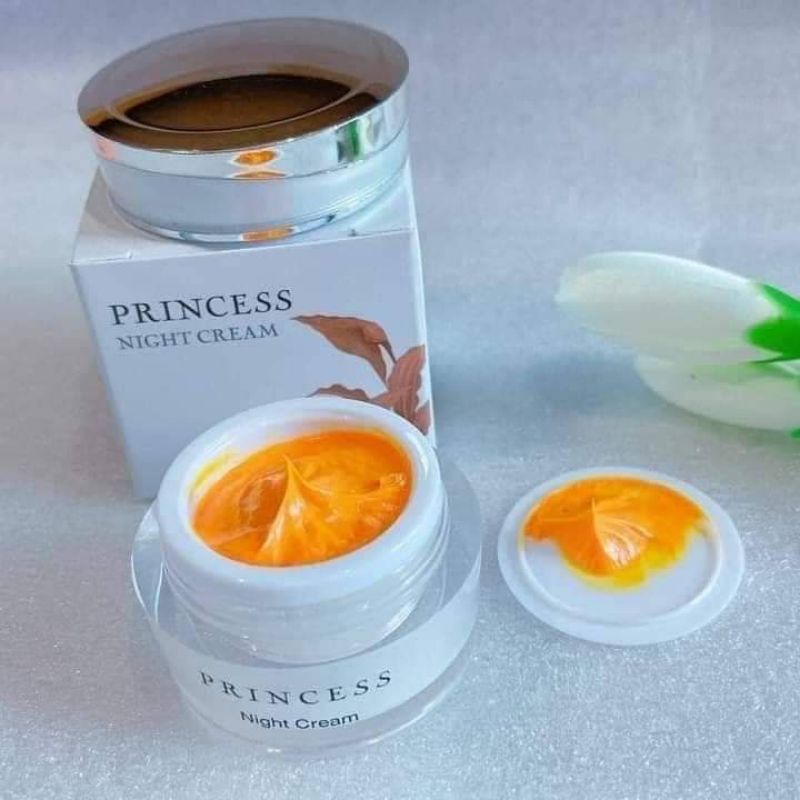 ครีมขมิ้น ขมิ้นprincess​ ครีมขมิ้น Princess​ Night Cream