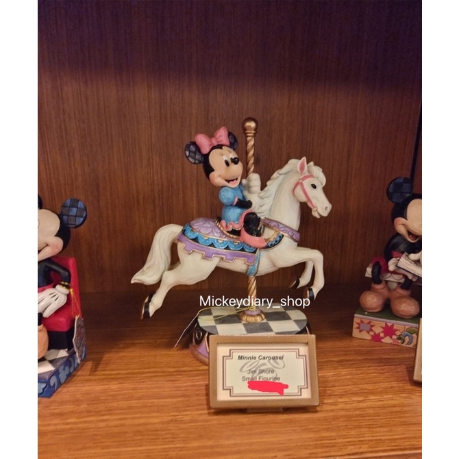 New Jim Shore 50th Anniversary Minnie Mouse Carrousel Figure