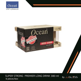 JJGLASS - (Ocean)  S14413 Super Strong - แก้วน้ำ โอเชียนกลาส ขนาด 13 oz. (1 แพคมี 12 ใบ)