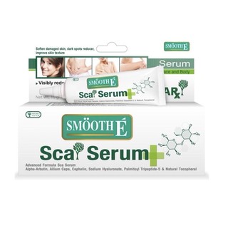 Smooth E Scar Serum Advanced Formula 10กรัม เซรั่มสูตรเข้มข้นลดรอยแผลเป็น ของใหม่หมดอายุปี 2022คะ