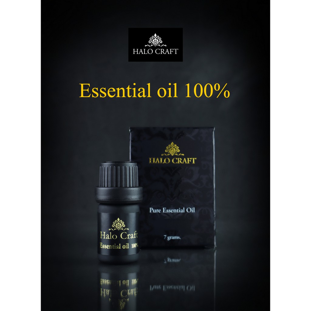 น้ำมันหอมระเหย essential oil 100% กลิ่นผิวมะกรูด Kaffir Lime ขนาด 7 grams