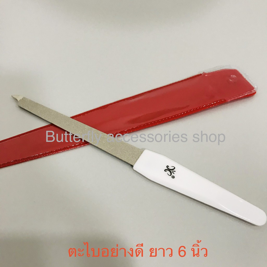 พร้อมส่ง !! กรรไกรตัดเล็บ Butterfly คมนาน ไม่ขึ้นสนิม สามขนาด พร้อม ตะไบเล็บ ตะไบ แต่งเล็บ พกพาสะดวก ใช้งานง่าย คมนาน - รูปที่ 7