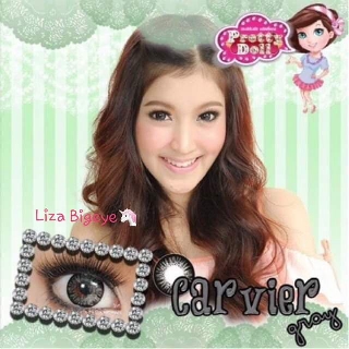 บิ๊กอายรุ่น Carviar Gray by Pretty Doll