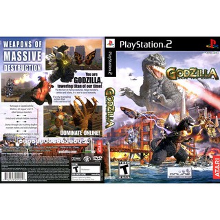 GODZILLA SAVE THE EARTH [PS2 US : DVD5 1 Disc]