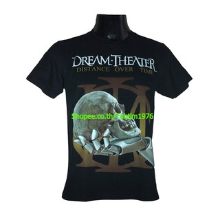 HOT SALINGเสื้อยืดผ้าฝ้ายเสื้อวง Dream Theater เสื้อยืดวงดนตรีร็อค เสื้อวินเทจ ดรีมเธียเตอร์ DTR1768 S-5XL