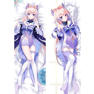 [พร้อมส่ง] ปลอกหมอน ลายเกม Genshin Impact Sangonomiya Kokomi Dakimakura Hugging Otaku ขนาด 50 X 150 ซม. สําหรับตกแต่งเตียงนอน