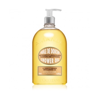 LOccitane Almond Shower Oil 500ml ล็อกซิทาน ออยล์อาบน้ำ อัลมอนด์ ชาวเวอร์ ออยล์ 500 มล.