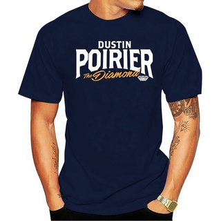 [S-5XL]เสื้อเชิ้ต ลาย Dustin Poirier The Diamond Fighter สไตล์ฮาราจูกุ สตรีท สีดํา กรมท่า สําหรับผู้ชาย