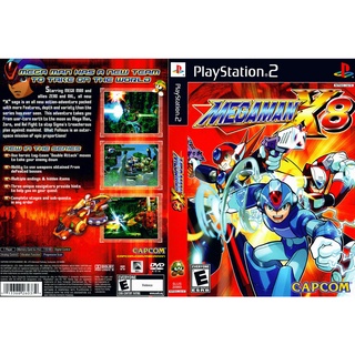 แผ่นเกมส์ PS2 Mega Man X8   คุณภาพ ส่งไว (DVD)