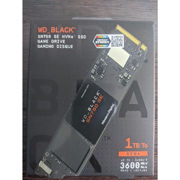 WD BLACK SN750 SE 1TB SSD M.2