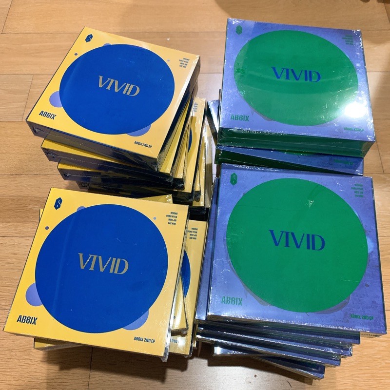 อัลบั้ม AB6IX VIVID ไม่แกะ พร้อมส่ง
