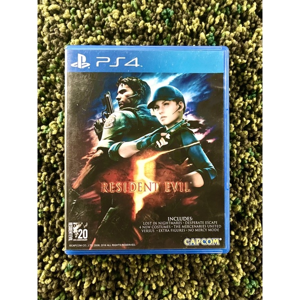 แผ่นเกม ps4 / Resident Evil 5