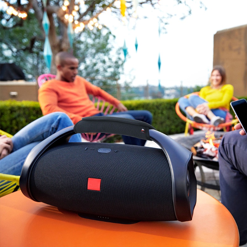 Wu ปลอกหุ้มสายรัดข้อมือบลูทูธไร้สาย กันลื่น สําหรับ JBL Boombox - รูปที่ 5