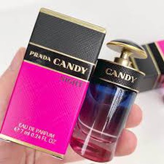 PRADA Candy Night Eau de Parfum 7 ml. น้ำหอมจิ๋ว พกพา มีกล่อง