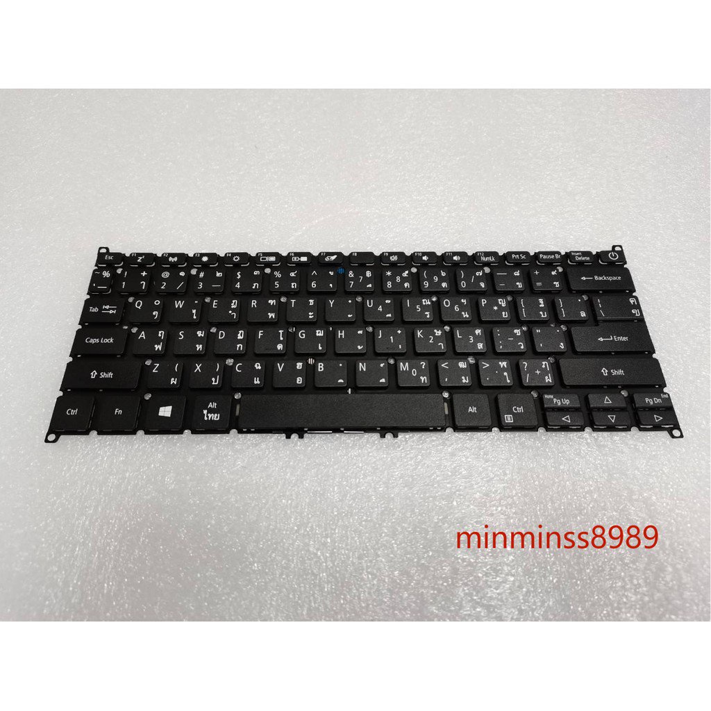 (new)Keyboard คีย์บอร์ดโน๊ตบุ๊ค ACER Swift 3 SF314-54 SF314-57 SF114-32ไทย อังกฤษ CWiX