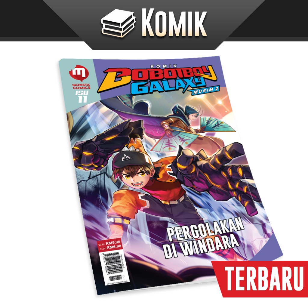 Boboiboy Galaxy Comic Season 2:11 Issue "Going In WINDARA!"