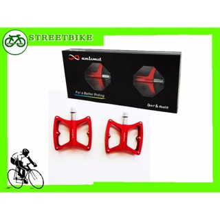 บันไดแบร์ริ่งแป้นใหญ่ UNLIMIT SEALED BEARING PEDAL (RED)