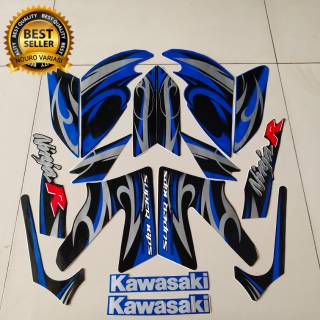 Striping kawasaki ninja r 2012 บอดี้ลิสต์ สีฟ้า คุณภาพดีที่สุด