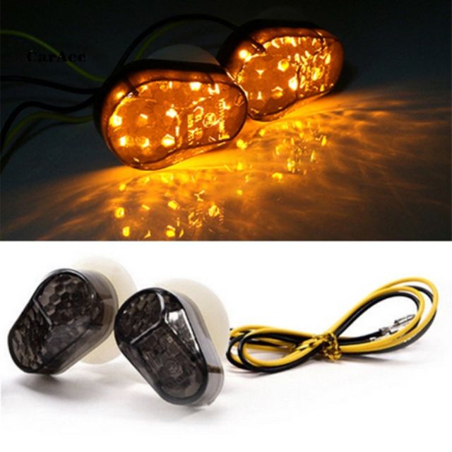 D90 สัญญาณ LED rs150 R25 Fairing ใช้สัญญาณสีเหลือง LED rs150 R25 การใช้แฟริ่ง