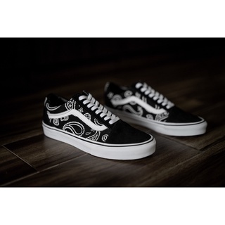 [ของแท้ ส่งฟรี จากไทย] VANS OLD SKOOL "PEACE PAISLEY" BLACK/WHITE