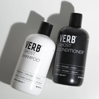 พร้อมส่ง ของแท้ Verb Shampoo &amp; Conditioner Duo (2 x 68ml/355ml) (Ghost/Glossy/Hydrate)