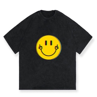 เสื้อลาย Smiley Fcuk