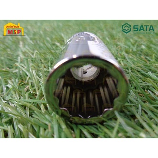 Sata ลูกบล็อก 15 mm 1/2" DR. 12PT. 13606