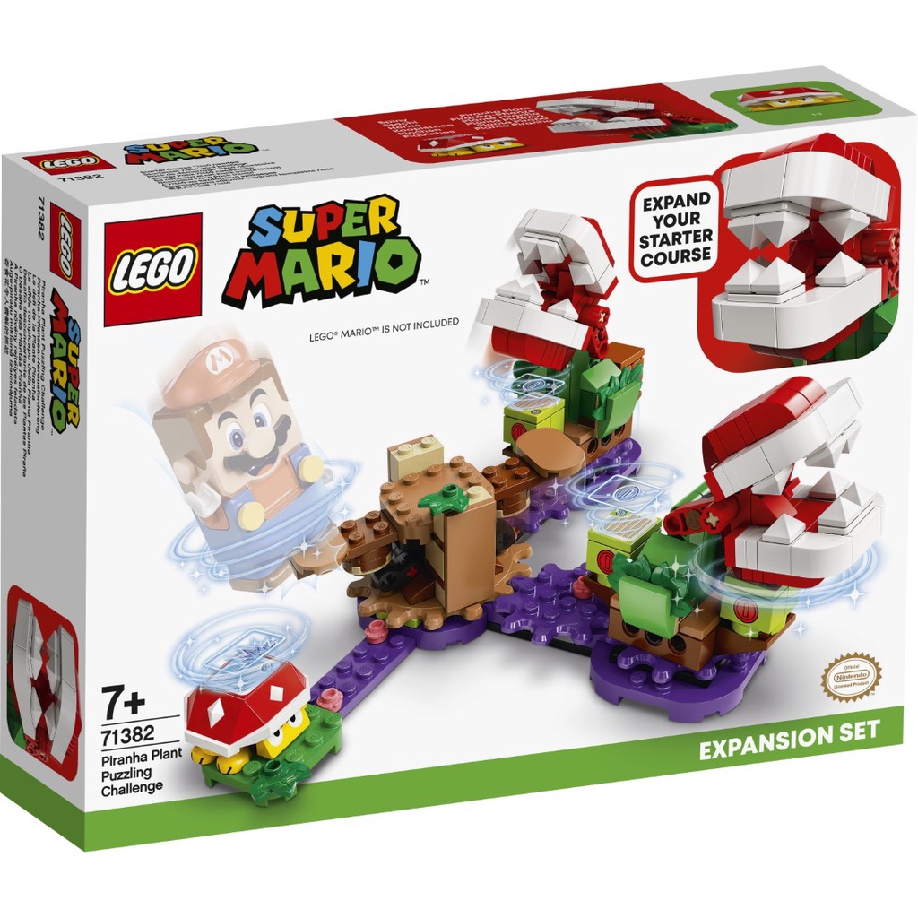 71382 LEGO Super Mario Piranha Plant Puzzling Challenge ชุดขยาย
