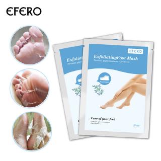 EFERO Exfoliating Foot Mask มาส์กลอกเท้า ปรับเท้านุ่มเหมือนเท้าเด็ก