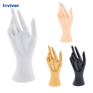 Loviver หุ่นโชว์เครื่องประดับ 8 . 5 " สีขาว