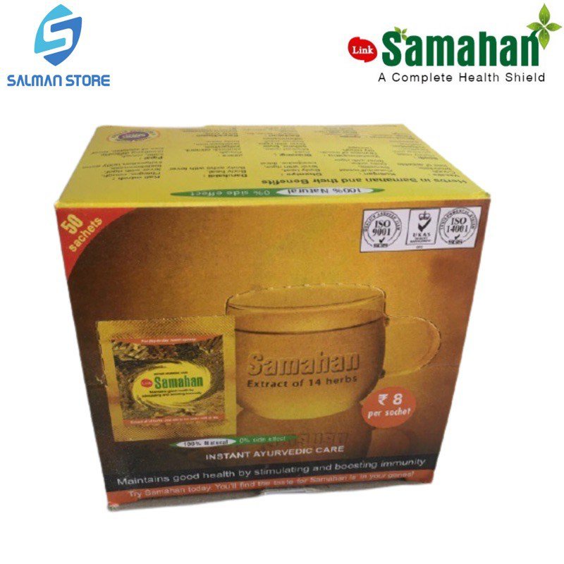 ILn9 Samahan Herbal Extracts Tea [50 X 4g] | (Flu,Cough Relief ...